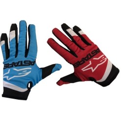 Gloves ALPINESTARS RADAR (RIGHT RED & LEFT BLUE)